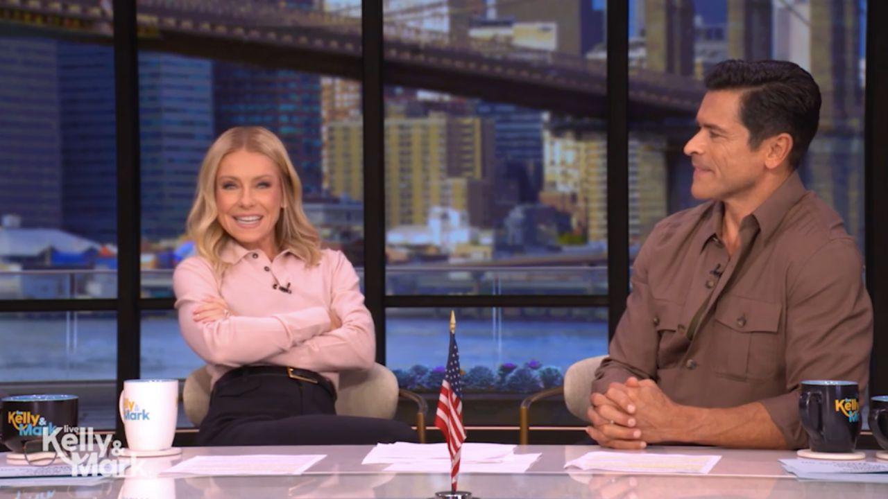 Image of Kelly Ripa discussed when Pringles came out with 'diet' chips.