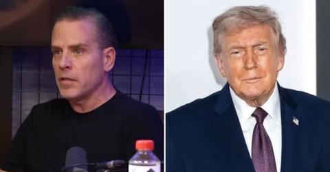 Photo of Hunter Biden and Donald Trump