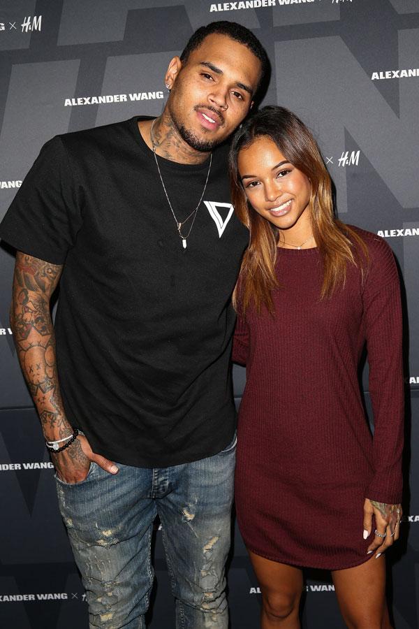 Karrueche tran angry chris brown rihanna reconciliation