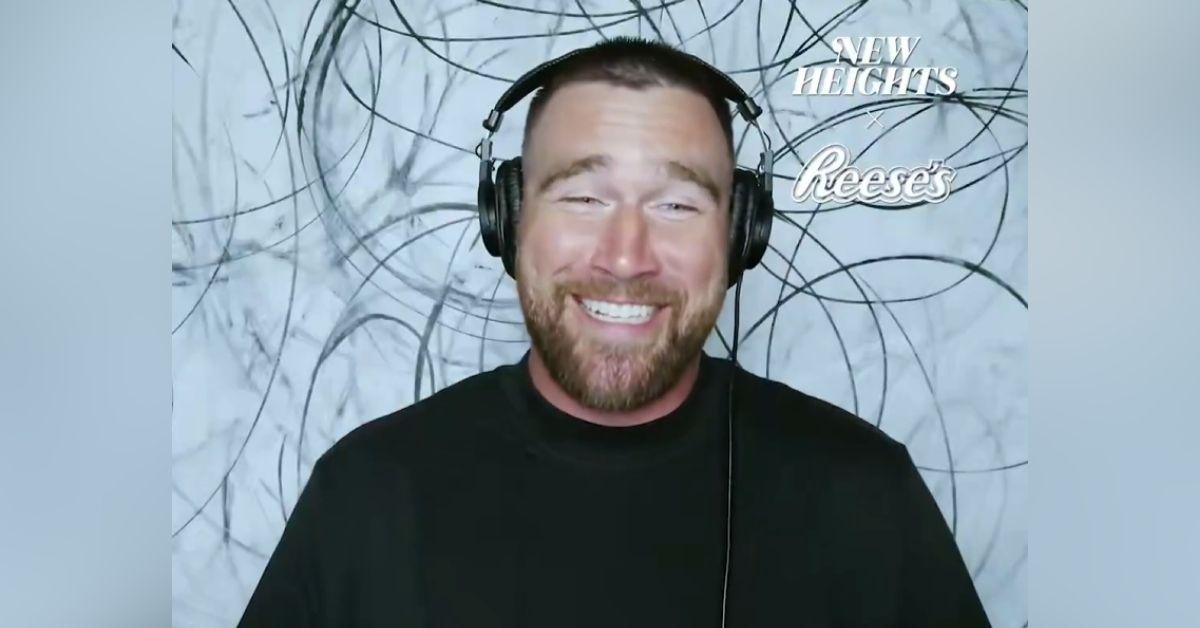 image of Travis Kelce denied having any 'beef' with Meryl Streep after her playful comment.