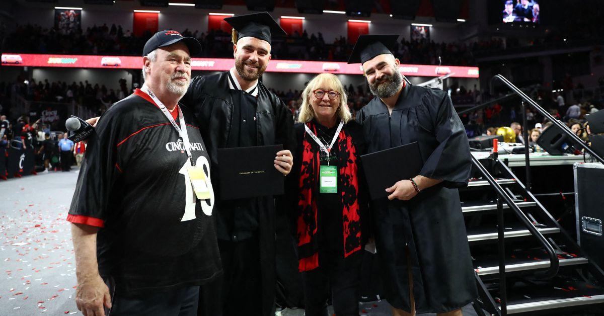 Image of Donna Kelce previously discussed her sons' dating lives on their podcast.