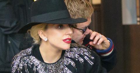Exclusive… Premium: Lady Gaga & Sir Elton John Team Up For Shopping At Burberry