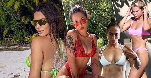 Sexiest Celeb Bikini Pics: Kim Kardashian, Halsey, Lennifer Lopez, Dua Lipa