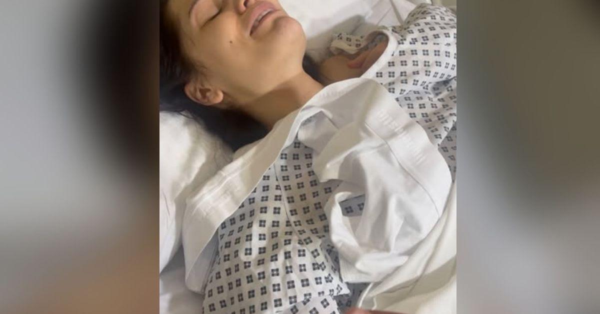 jessie j raw photos hospital cancer surgery waiting results