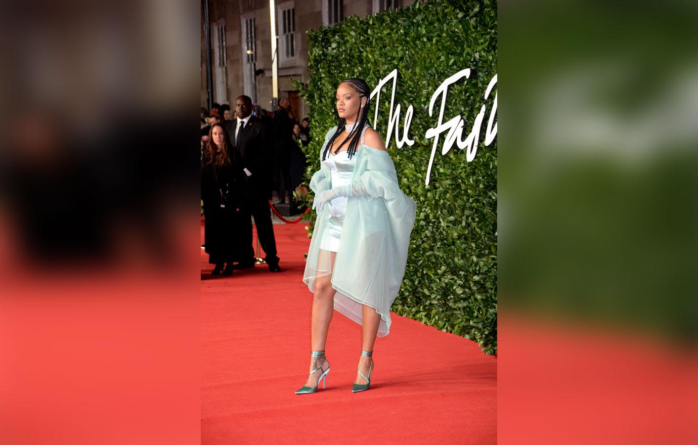 Rihanna Wows in Her Fenty Line at Fashion Awards 2019!: Photo 4396376, 2019 Fashion Awards, ASAP Rocky, Rihanna Photos