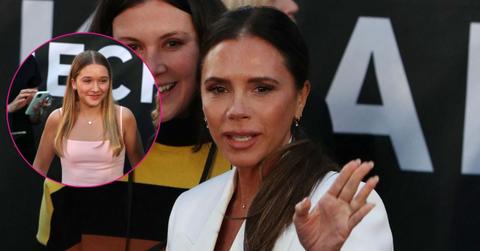 Image of Victoria Beckham revealed Harper pleaded over school makeup ban.