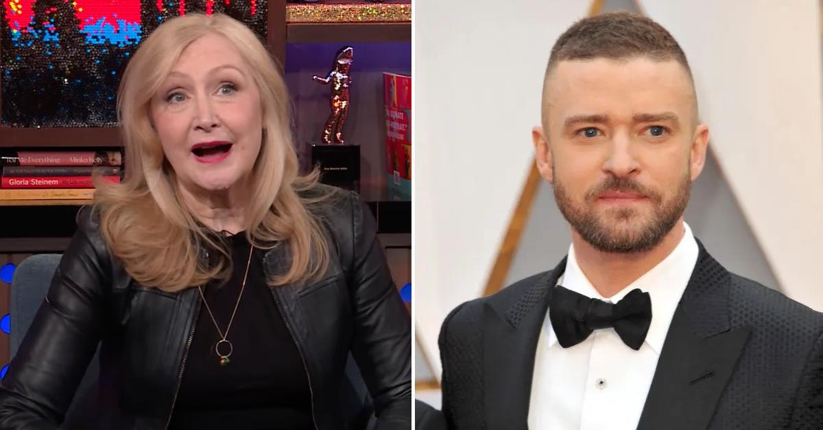 Composite photo of Patricia Clarkson and Justin Timberlake