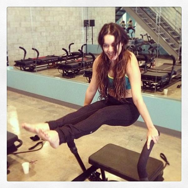 Vanessa hudgens workout