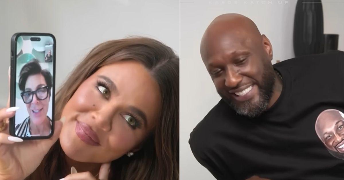 Composite Photos of Khloe Kardashian and Lamar Odom