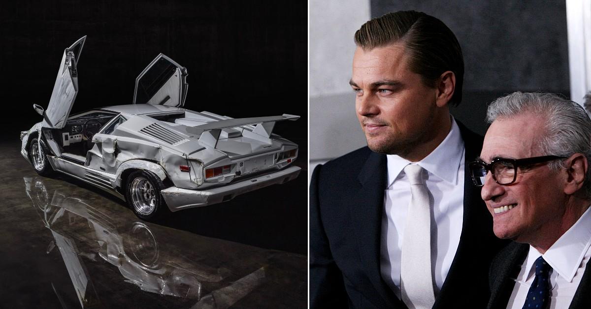 For Sale: The Wrecked Lamborghini Countach From The Wolf of Wall Street