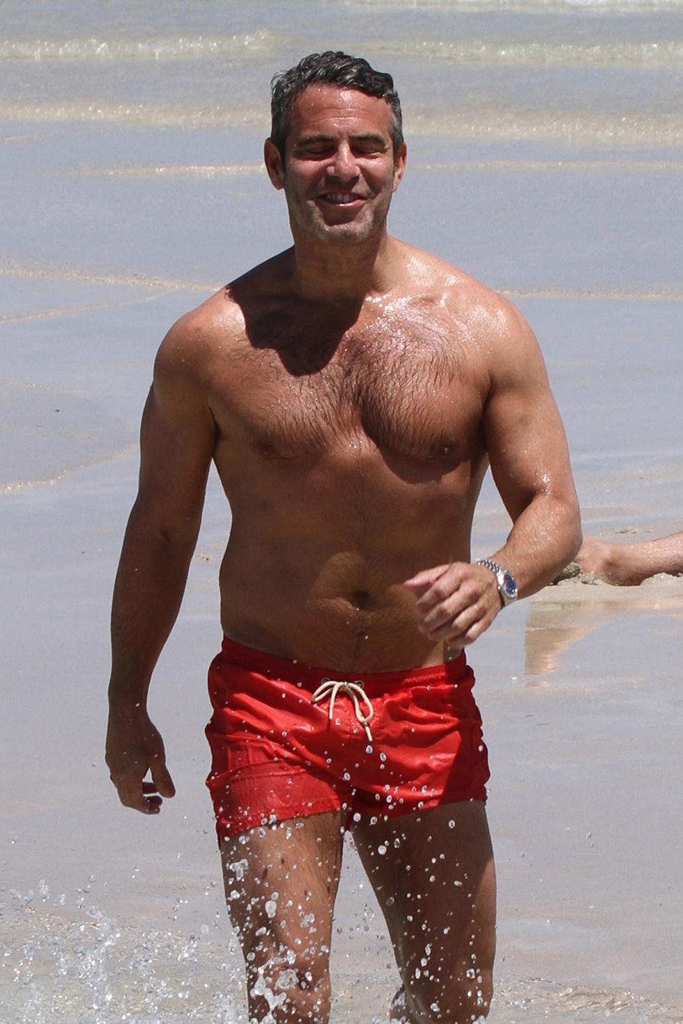andy cohen shirtless