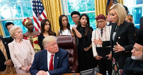 Photo of Donald Trump and Paula White