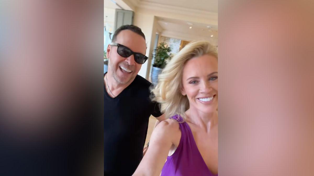Image of Donnie Wahlberg and wife Jenny McCarthy are dedicated to their faith.