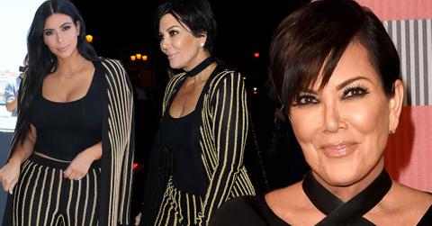 Kris jenner kim kardashian fashion