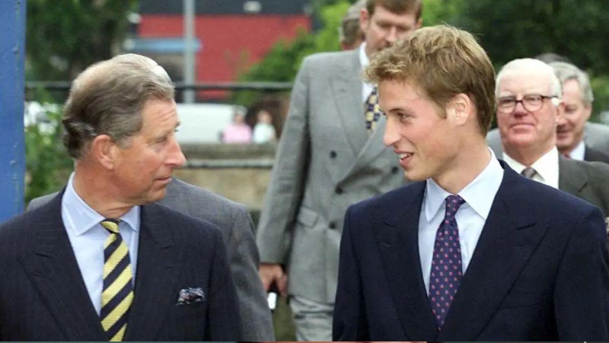 image of prince William and king Charles 