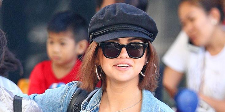 Selena gomez goes to hillsong church colour conference