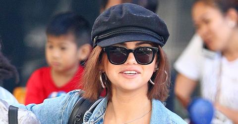 Selena gomez goes to hillsong church colour conference