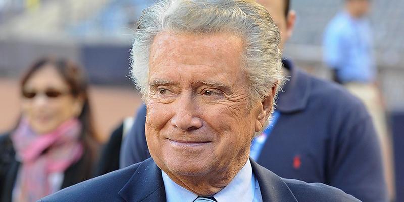 Regis Philbin died from a heart attack