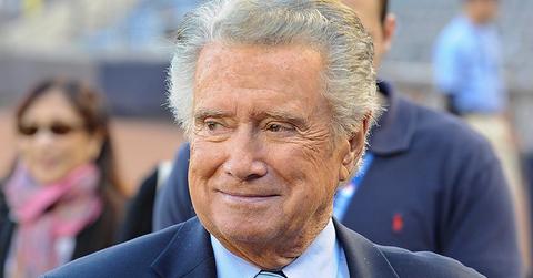 Regis Philbin died from a heart attack