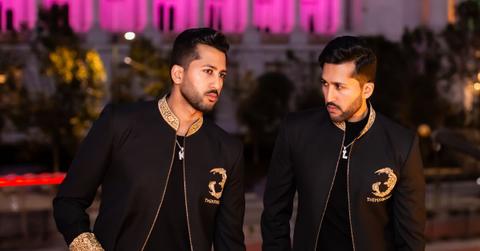 twin love stars chandani twins discuss indian representation dating show