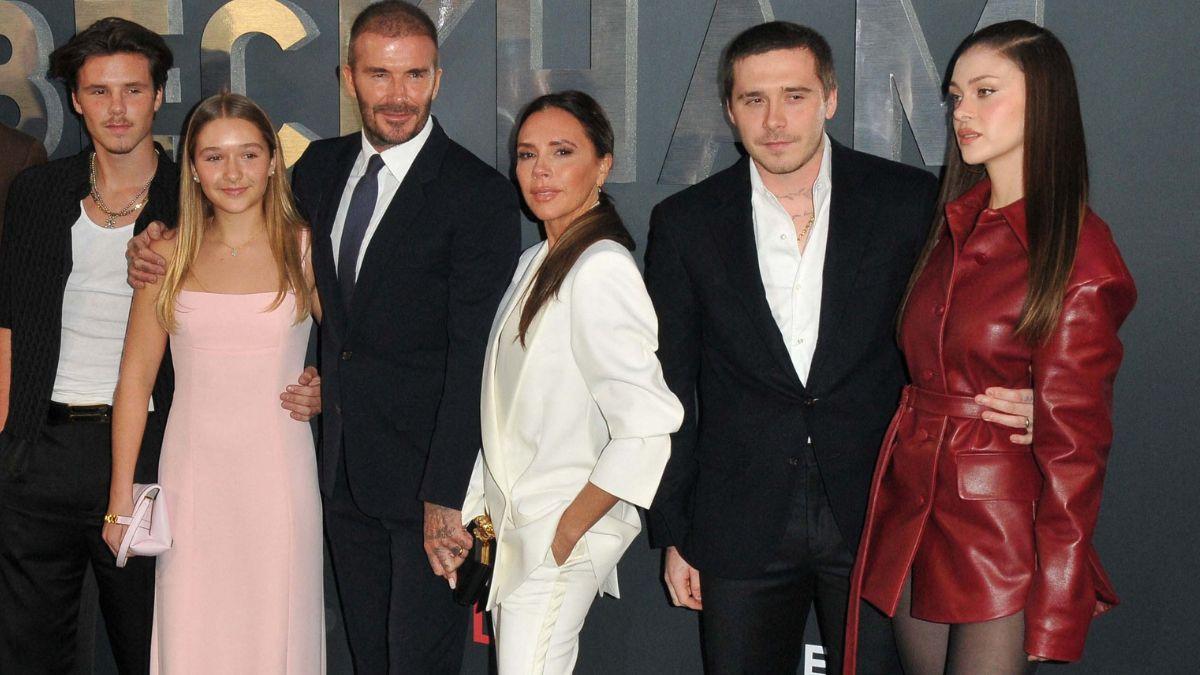 image of Beckham family 