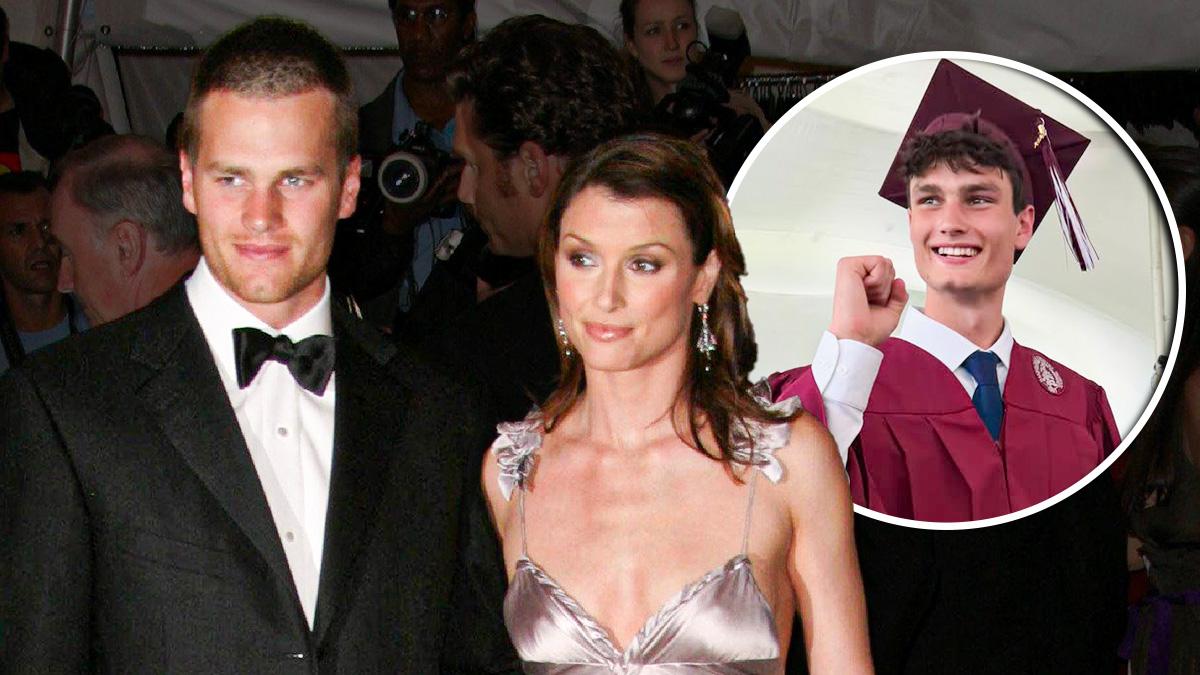 Photo of Tom Brady with Bridget Moynahan and son Jack Moynahan