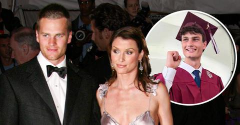 Photo of Tom Brady with Bridget Moynahan and son Jack Moynahan