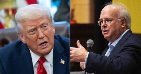 Composite photo of Donald Trump and Karl Rove