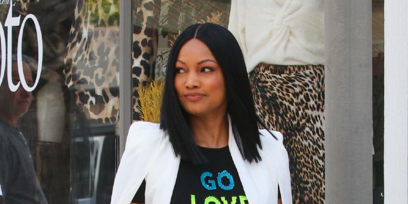 Garcelle Beauvais is seen in Los Angeles, California