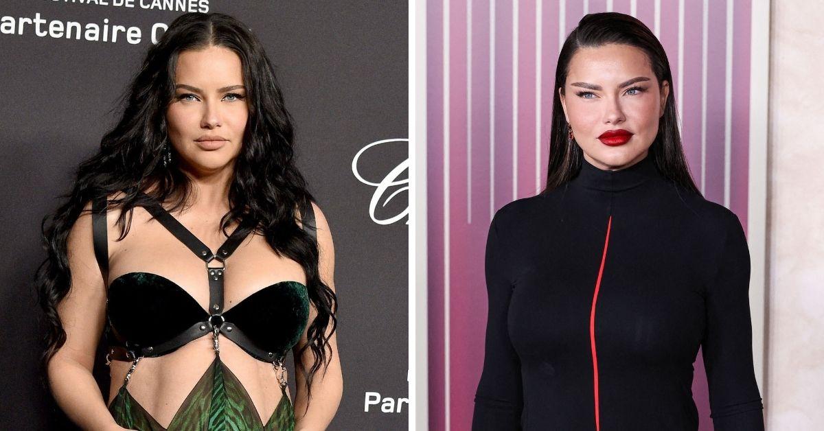 adriana lima most daring red carpet photos