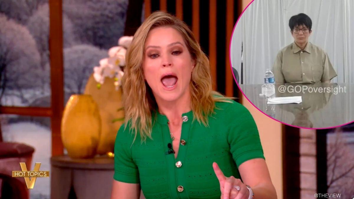 Composite photo of Sara Haines and Ghislaine Maxwell