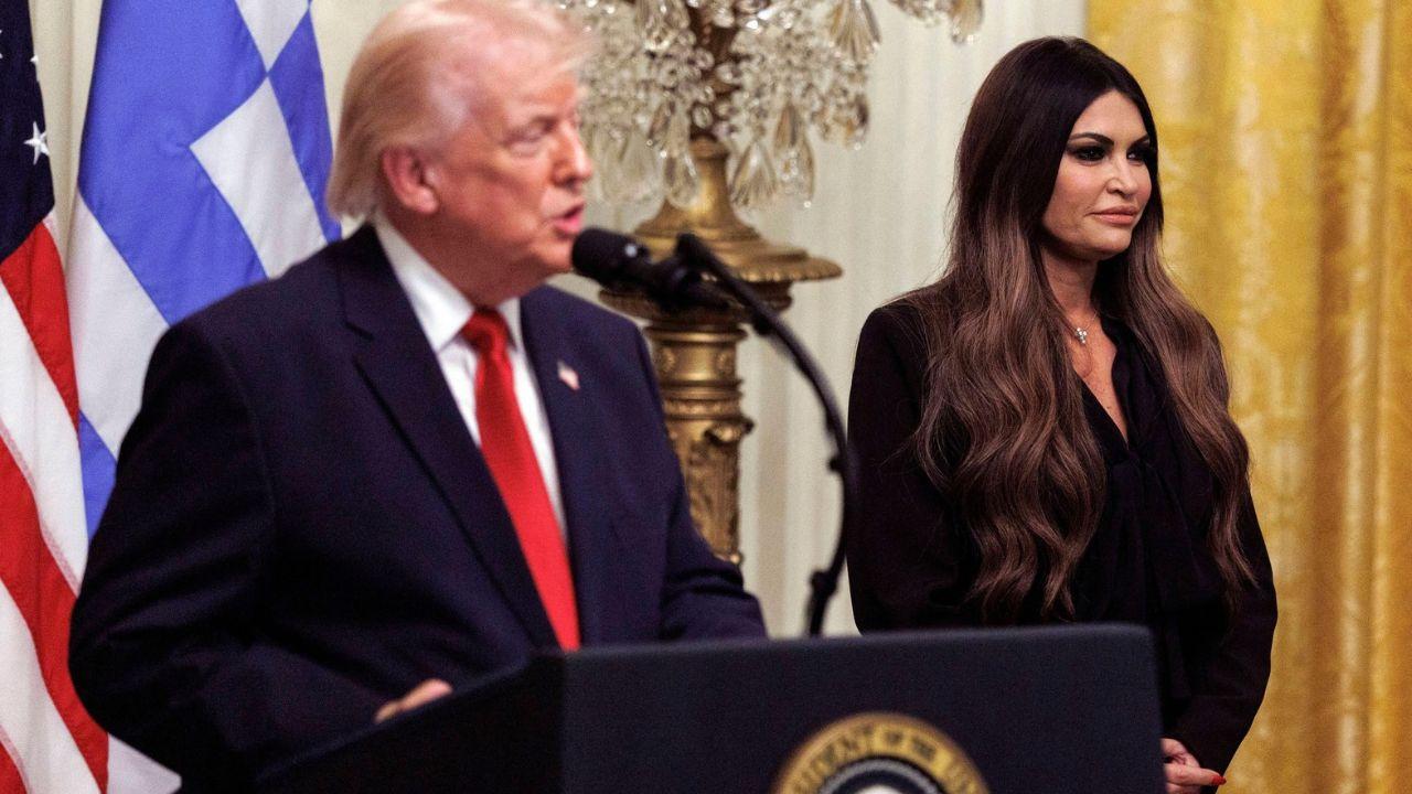 Image of Donald Trump and Kimberly Guilfoyle