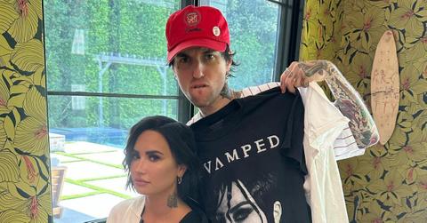 demi lovato tattooed song title boyfriend jutes