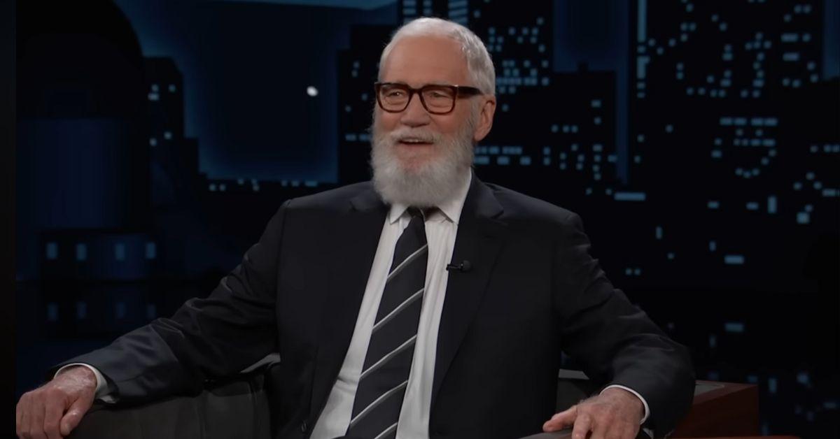 image of David Letterman said he does not miss hosting late-night TV.