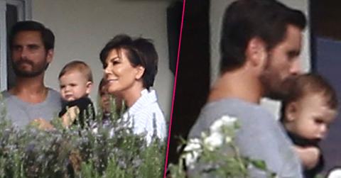 Scott disick rehab kids visit reign kris jenner children kourtney kardashian 03