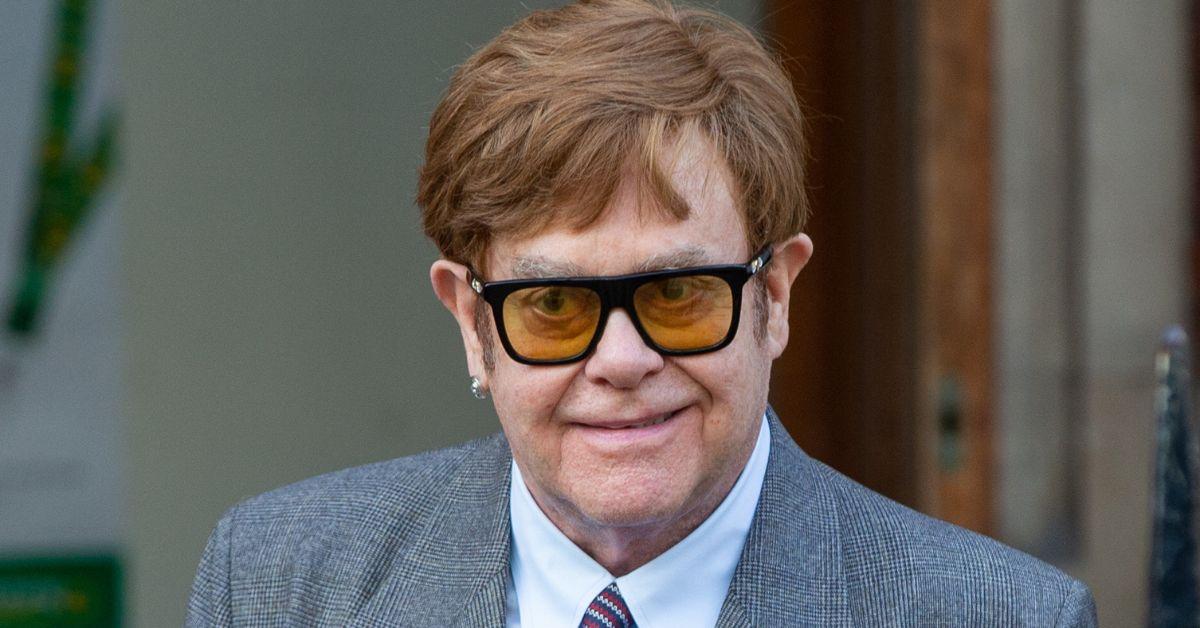 elton john severe eye infection