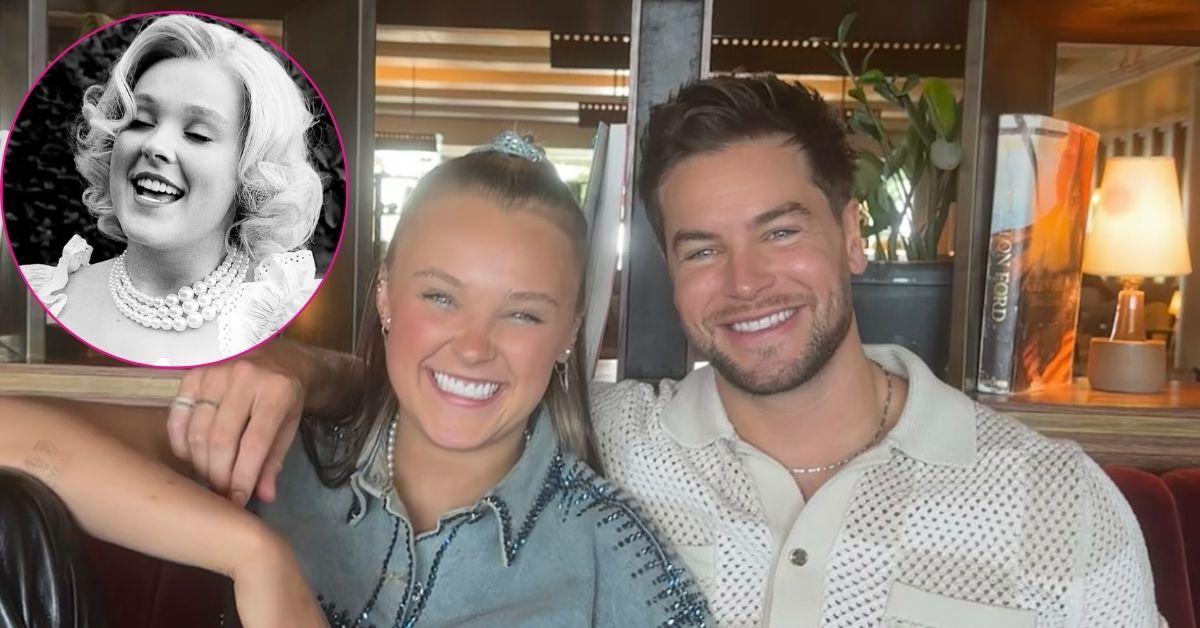 Photo of JoJo Siwa and Chris Hughes