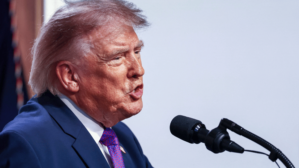 Image of Donald Trump is allegedly displaying signs of dementia.