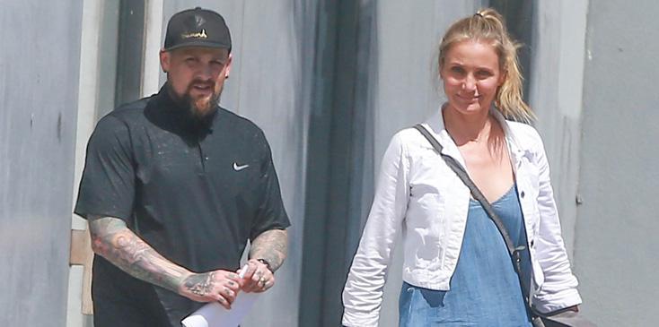 Exclusive&#8230; Cameron Diaz &amp; Benji Madden Shop For Furniture In Hollywood