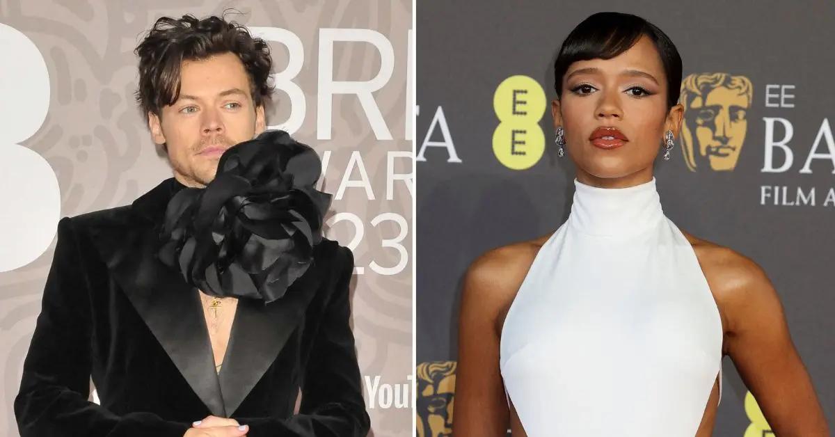 harry styles make out mystery woman kiss glastonbury festival video