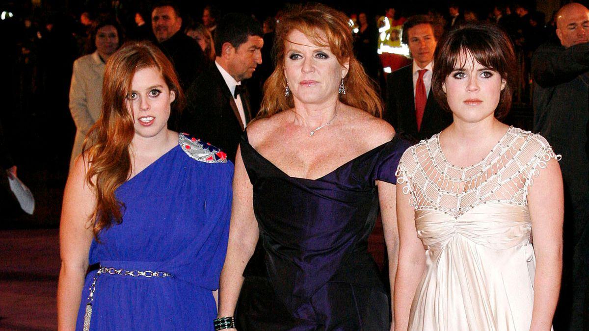 image of Sarah fergsuon. princesses beatrice and Eugenie 