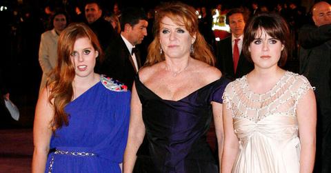 image of Sarah fergsuon. princesses beatrice and Eugenie