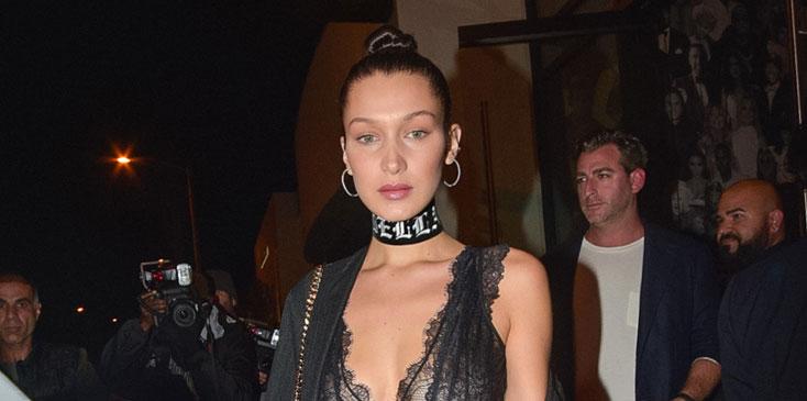 bella hadid scary skinny long