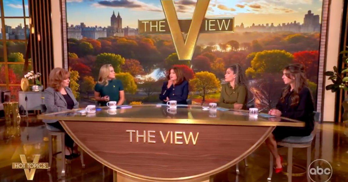 Photo of 'The View' costars said Joy Behar 'wanted attention' when she flaunted her chest on 'WWHL.'