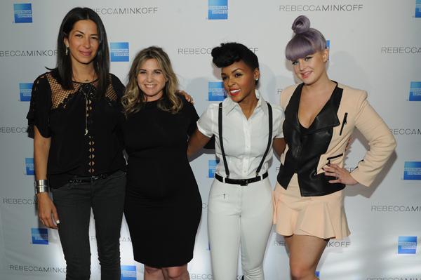 Rebecca Minkoff Deborah Curtis Janelle Monae and Kelly Osbourne