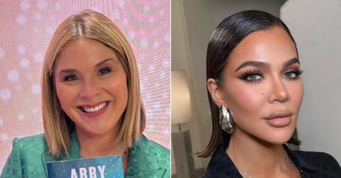 Photo of Jenna Bush Hager and Khloé Kardashian