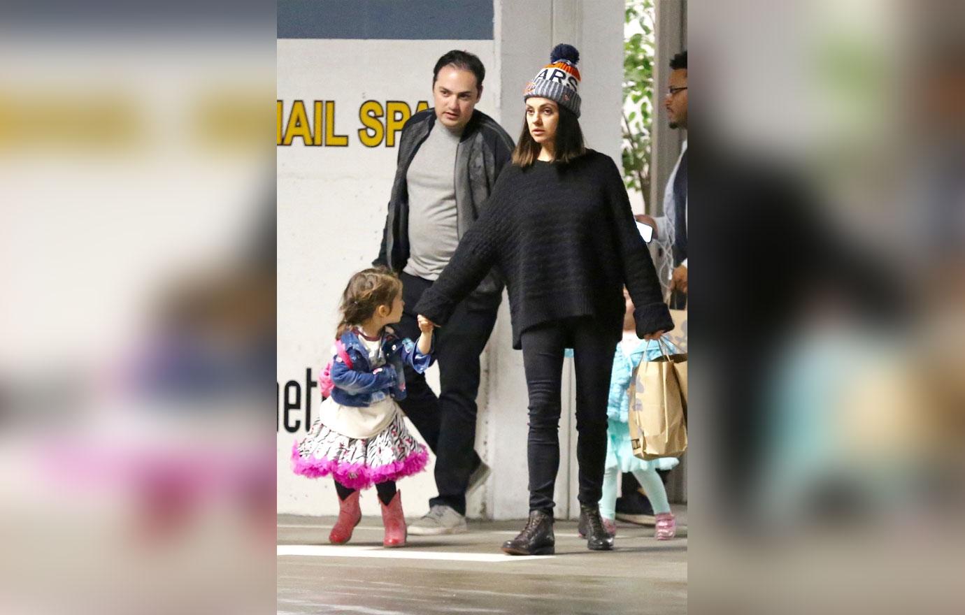 Mila Kunis Takes Daughter Wyatt To Art Class & She Can't Be Any Cuter