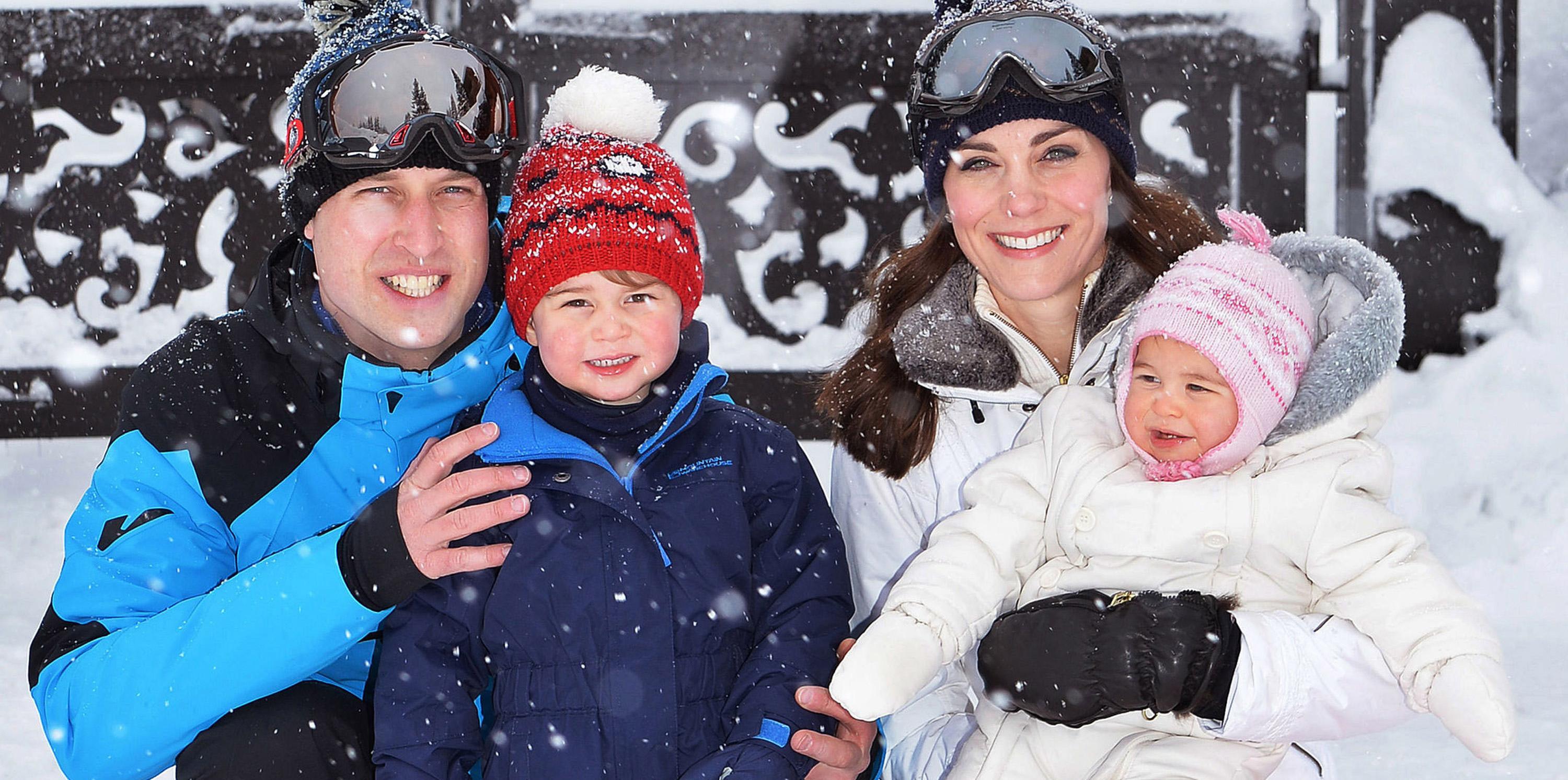 The Duke and Duchess of Cambridge Enjoy Skiing Holiday