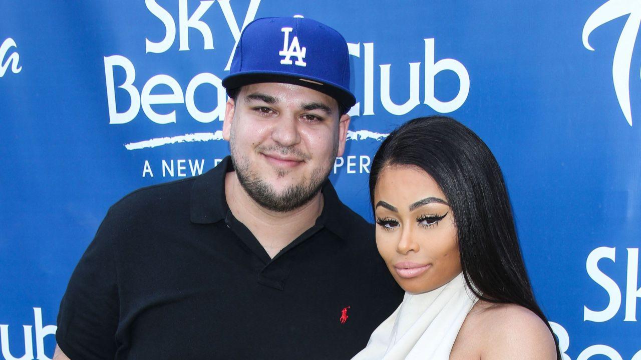 Image of Blac Chyna complimented Rob Kardashian’s appearance on live stream.