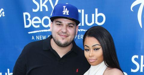 Image of Blac Chyna complimented Rob Kardashian’s appearance on live stream.